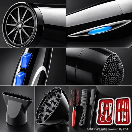 Imported high-power negative ion hair dryer, portable, silent hair care and styling wonder, professional home version Imported high-power negative ion hair dryer, portable, silent hair care and styling wonder, professional home version